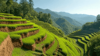 Terrace Farming: How Ancient Methods Prevent Soil Erosion