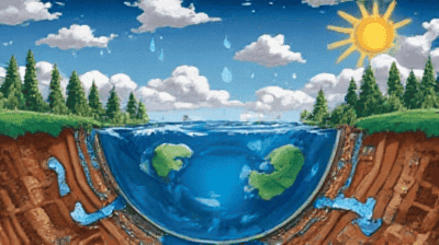 The Water Cycle: From Evaporation to Rainfall – How Water Shapes Our Planet