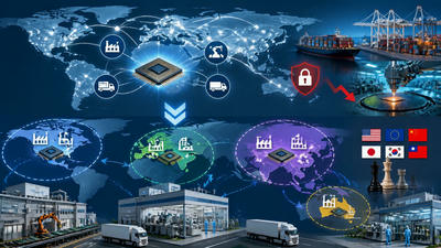 Regional Reconfiguration of Global Semi Supply Chain: US-EU-SEA Triangle